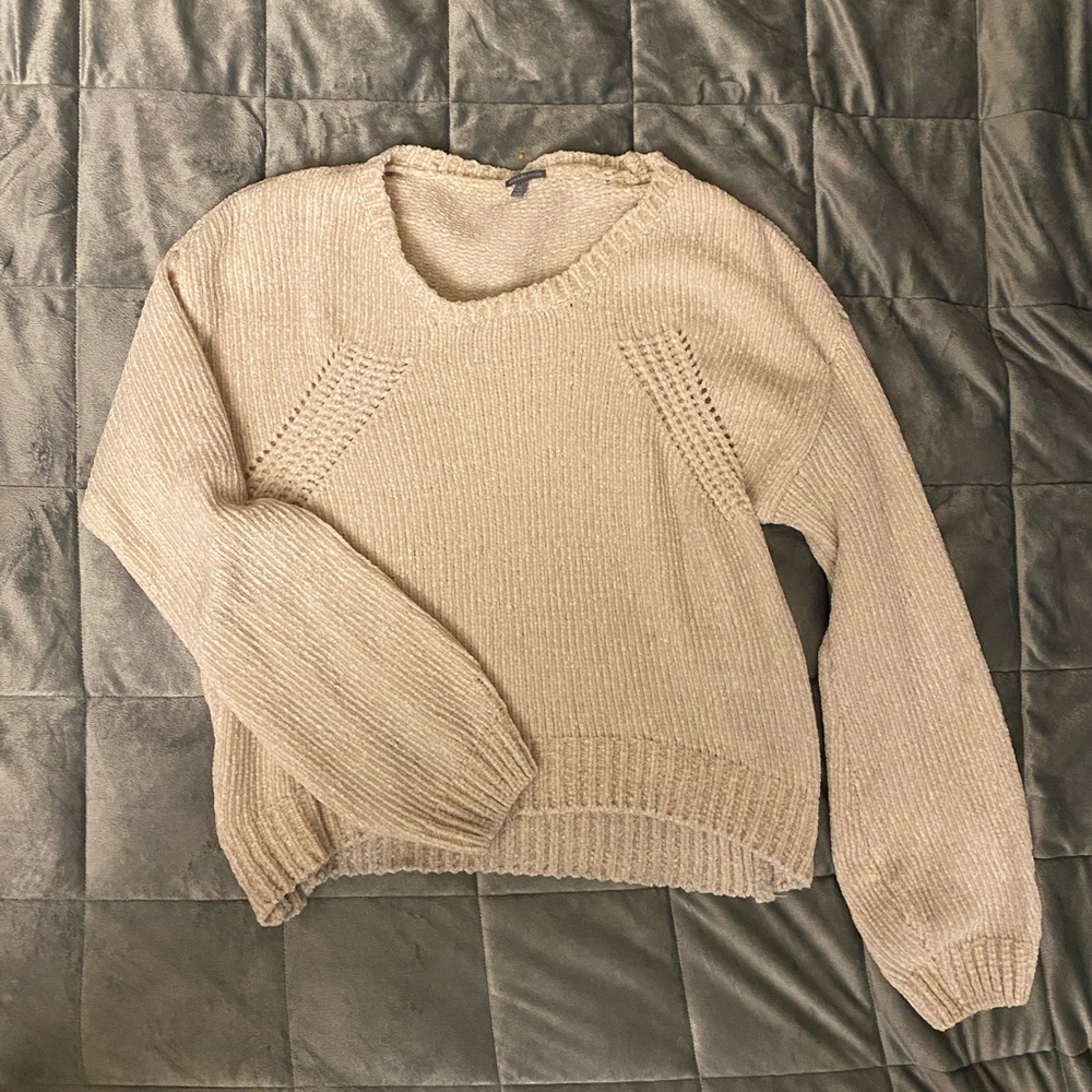 Creamy white sweater